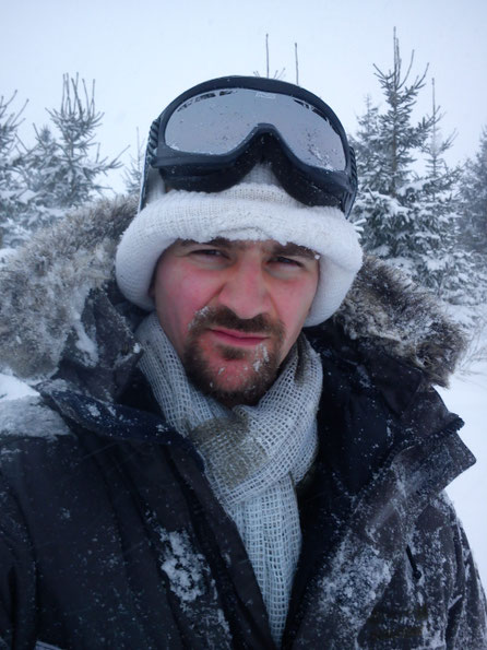 Habitué à vivre dans la nature, et ce par tous les temps même ici par -30° ! (PHOTO 2012)