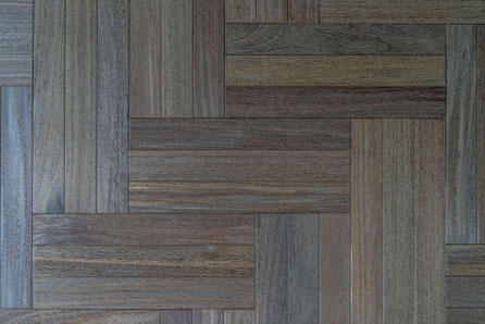 ユーラシアンチーク トリプル ヘリンボーン 無垢フローリング アンドウッド 