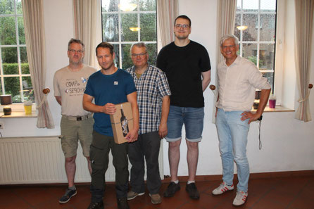 Erik Ludwig, Thomas Baumann, Joachim Böhmer, Lennart Gingter, Norbert Bösken © Lennart Gingter