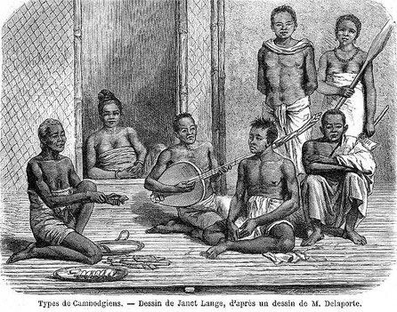 Drawing by Janet Lange, after a drawing by M. Delaporte.