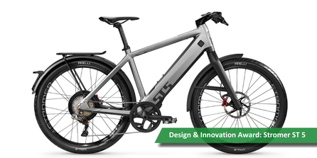 Stromer ST5 gewinnt Design & Innovation Award 2020