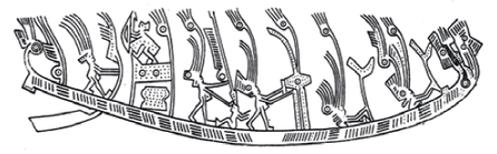 Fig. 4. Example of “scene”: dancers or warriors in boat
