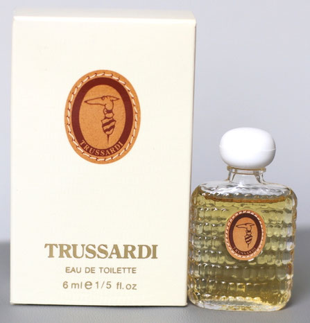 TRUSSARDI - EAU DE TOILETTE 6 ML - MINIATURE EN VERRE TRANSPARENT