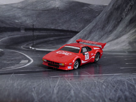 Faller AMS AURORA AFX G-Plus BMW M1 ProCar COKE #77