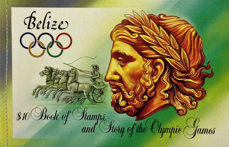 History_Olympic-Games_Belize-Booklet-Stamp