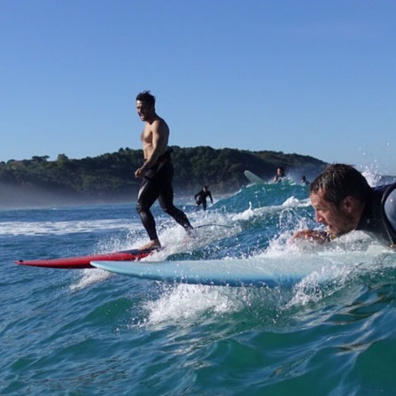 Guillaume Canet et Vincente Lizarazu