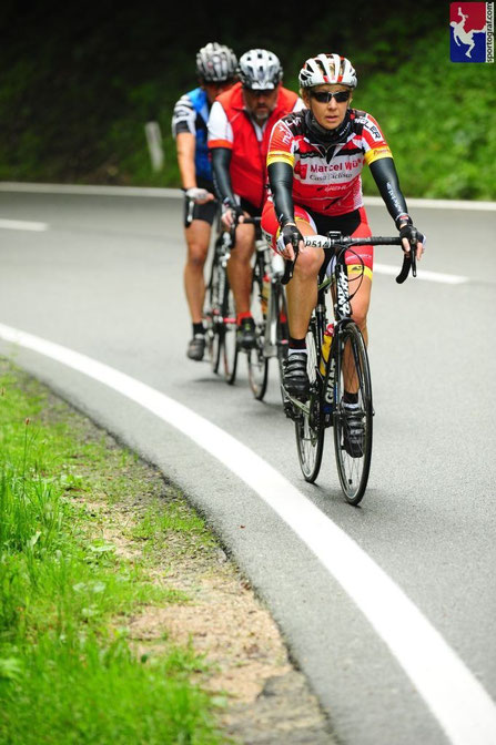 Anstieg nach Scharfling. Foto by sportograf.