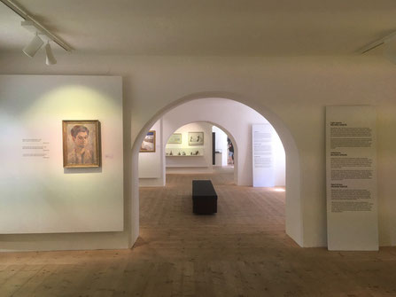 Wilfried Kirschl: Tinos. Öl auf Leinwand, 1986. (Foto Johannes Plattner)