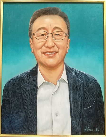 ご依頼品・F6号・油絵肖像画