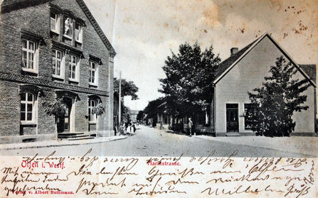Marktstraße um 1905 - JLH