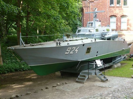 Boot 924 im Marinemuseums Dänholm - Bild: Thiel