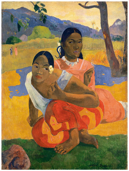 P. Gauguin, "Nafea faa Ipoipo",1892, ©Paul Gauguin, Public domain, via Wikimedia Commons