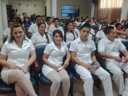 Graduados de Enfermería por la Universidad Laica Eloy Alfaro de Manabí (Uleam). Manta, Ecuador.