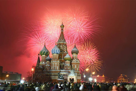 Moscow-Christmas in the Red Square