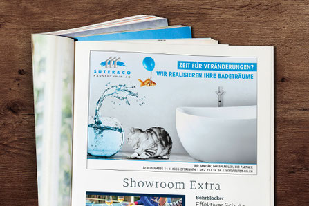 Inseratekampagne Suter & Co. Haustechnik AG
