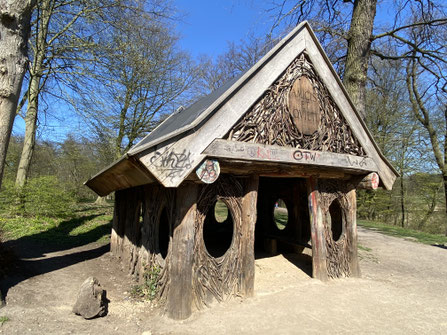 Bild: Das Eierhaus im Jenischpark