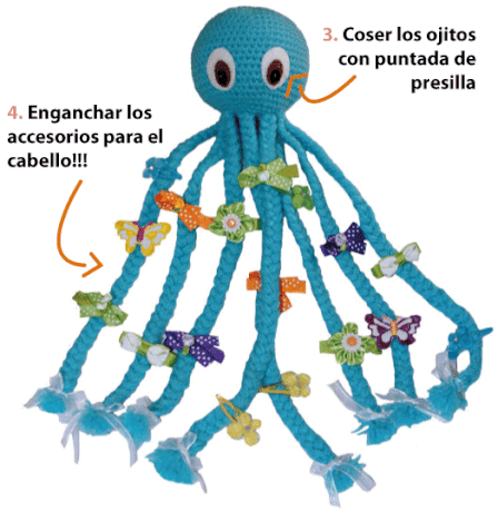 Tutorial: cómo tejer un pulpo a crochet (amigurumi) paso a paso