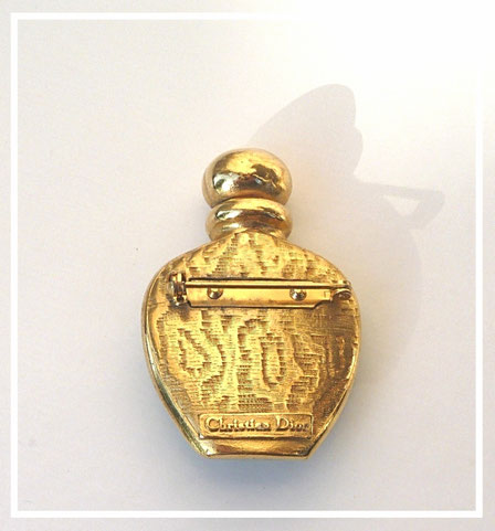BROCHE TENDRE POISON : VERSO