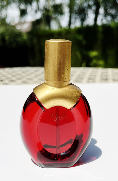 HERMES - ROUGE HERMES : PETIT FLACON VAPORISATEUR EAU DE TOILETTE 30 ML