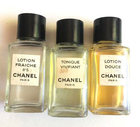 3 MODELES DIFFERENTS DE LOTIONS ET TONIQUE