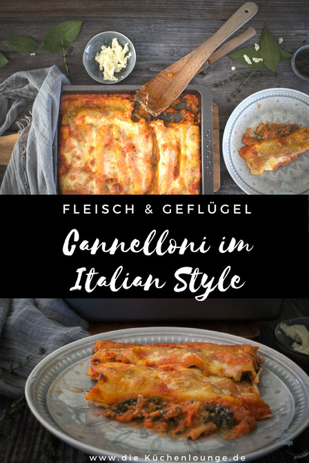 Cannelloni im Italian Style