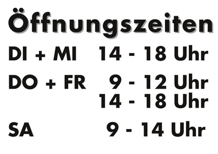 Öffnungszeiten