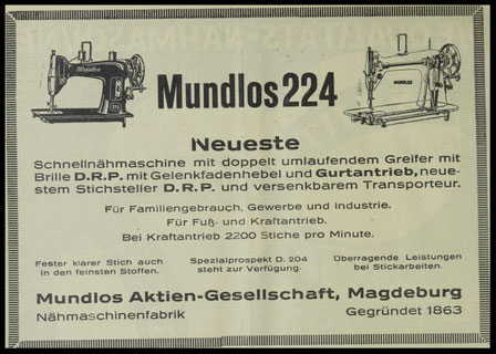 Mundlos 224  (1929)