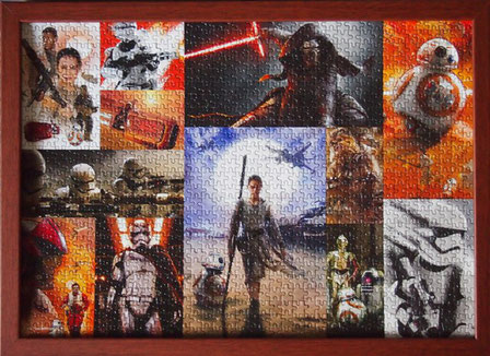 スター・ウォーズ/フォースの覚醒　1000ピース（世界最小マイクロピース）　29.7x42cm