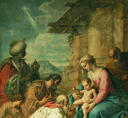 Frassetto - Eglise de la Sainte Trinité - Adoration des mages - Legs Fesch