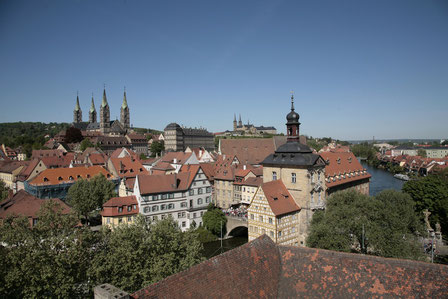 Blick über Bamberg -  Quelle: Archiv des Bamberg Tourismus & Kongress Service