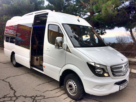 Аренда Mercedes-Benz Sprinter в Крыму