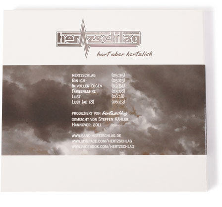 Rückseite des DigiPacks