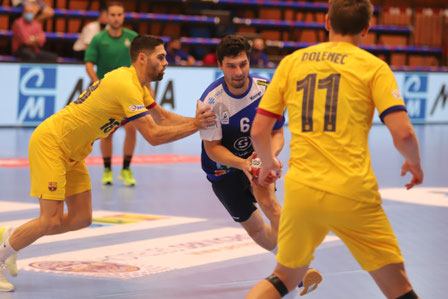 Borja Méndez durante la Supercopa Sacyr Asobal / Foto: Jordi del Puente