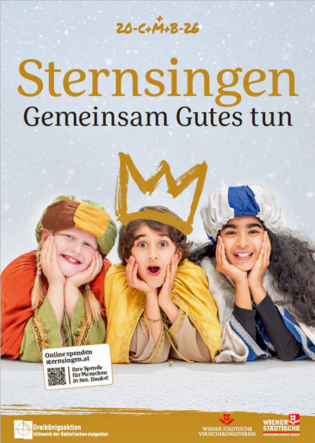 Sternsinger Aktion 2026 unter dem Motto "Gemeinsam Gutes tun" (PDF)