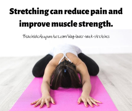 Stretching can reduce pain and improve muscle strength - Beachside blog