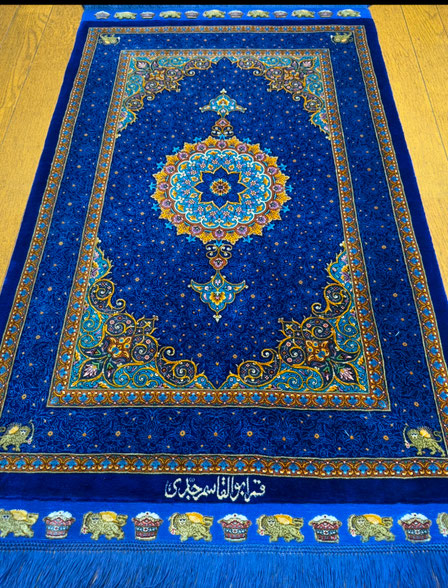 QUM silk ポシティサイズ　Abulghasem Jeddi工房　クリックでAbulghasemJeddi工房ページへ