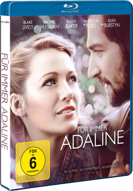 Für immer Adaline Blu-ray DVD - Blake Lively - Universum - kulturmaterial