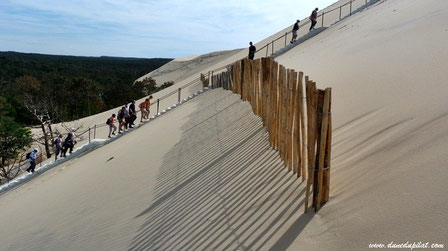 Treppe mit Schutzzaun