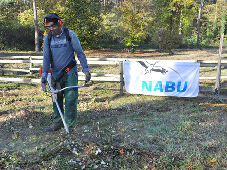Für die Landschaftspflege brauchen wir zahlreiche Geräte! (Autor: NABU/A.Jendrysik)