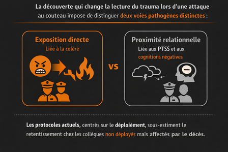 Voies pathogènes de l'attaque au couteau Sélectionner