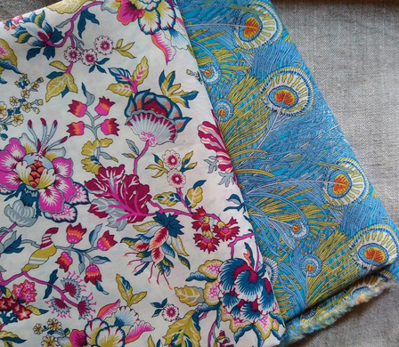 Cotton fabrics from my favorite fabric paradise in London © GriseldaK 2019