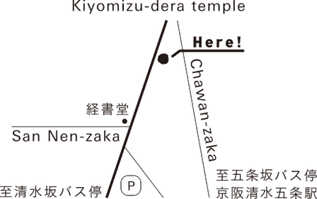 KIYOMIZUKYOAMI map　清水京あみ 地図