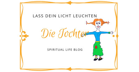 Gezeichnete Tochter im Pipi Langstrumpf-Look