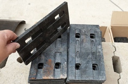 Druckfeste Keilplatten für die nachträglich mechanische Horizontalsperre