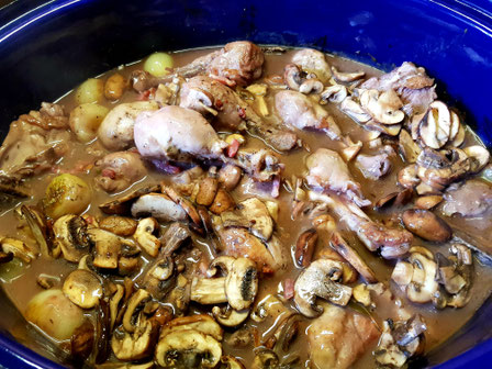 "meine" Hähnchen vom Blech