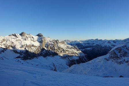 Skitour, Chli Spannort, Krönten, Kröntenhütte, Winter