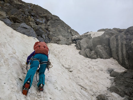 Mallory-Porter; Chamonix, Aiguille du Midi, Nordwand, North face