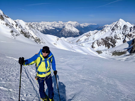 Skitour, Skihochtour, Wallis, Vallais, Unterwallus, Panossierre, Grand St Bernhard, Boveire d'en Bas, Tagestour, Bourg-St-Pierre, Combin de Boveire