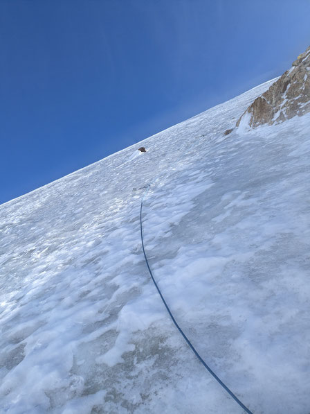 Aletschhorn, Haslerrippe, Biwak, Winterbiwak, Nordwand, North face