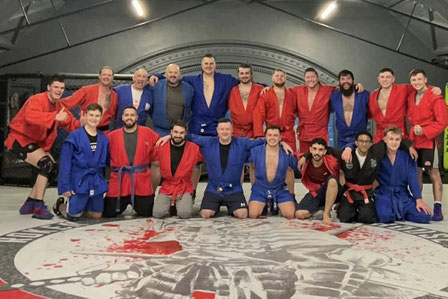 Krav Maga Combatives Hanau Luta Livre Catch Wrestling Training im Red Star Sambo Sunderland